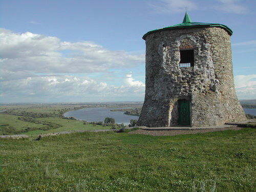 Yelabuga中世纪的塔楼
