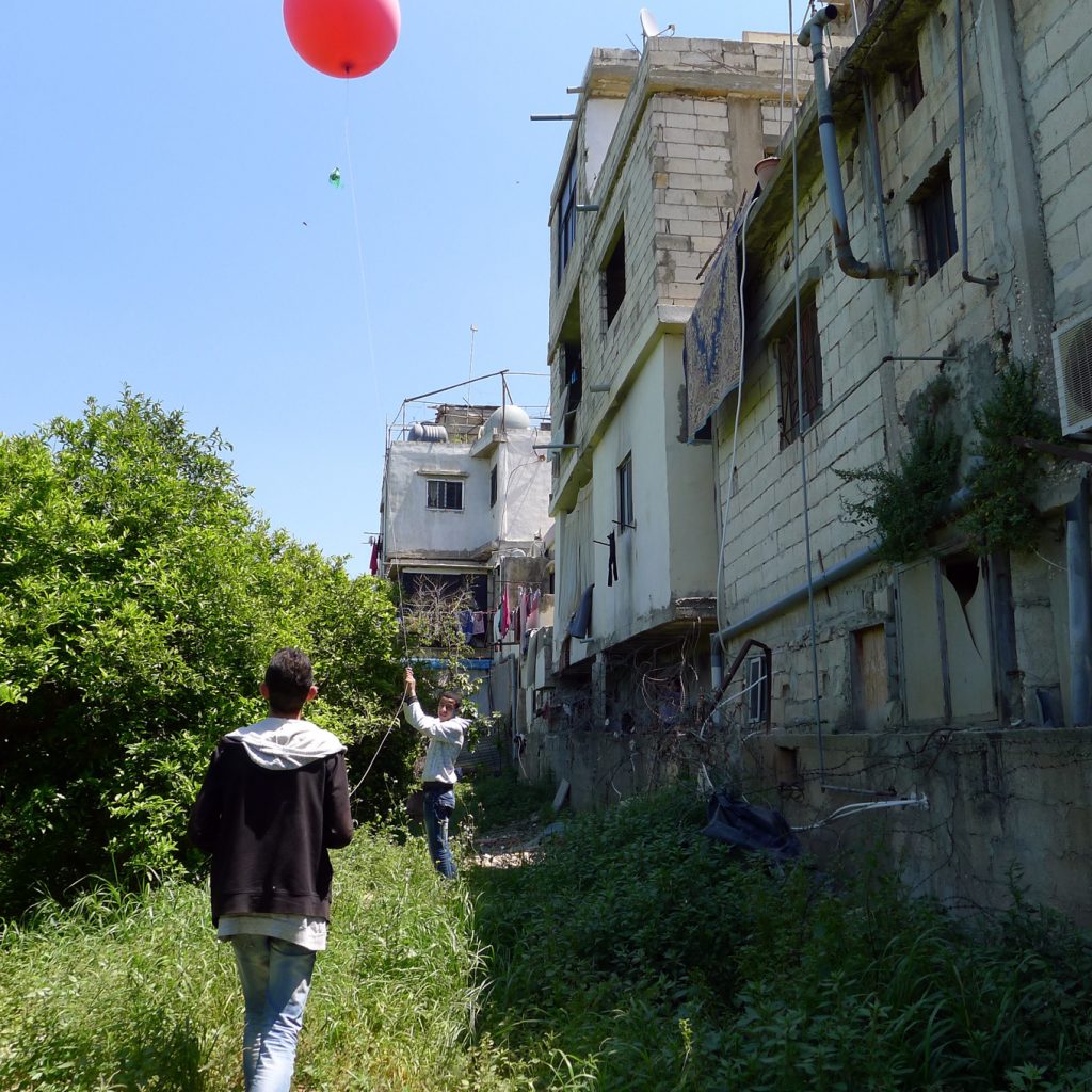 气球映射营地的照片,克劳迪娅·马丁内斯曼塞尔3.0 CC冲锋队