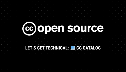 CC Open Source logo with CC Catalog